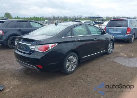 2015 Hyundai Sonata Hybrid Limited z USA, uszkodzony, nr VIN KMHEC4A47FA129311